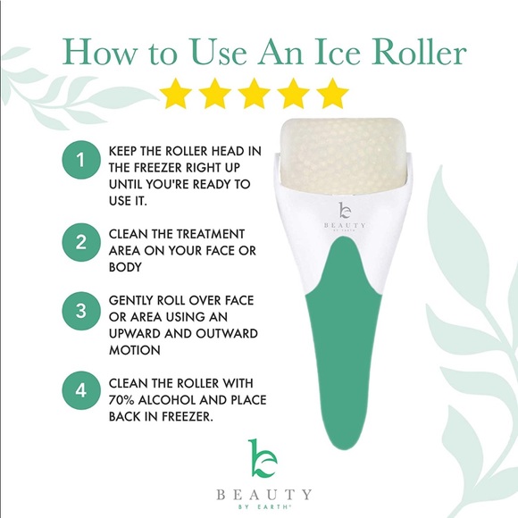 Ice Roller Face Body Massage Roller Puffiness Pore - Picture 5 of 8